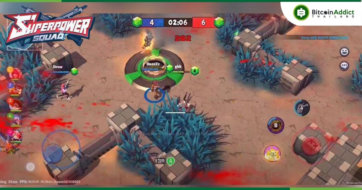 Superpower Squad (SPS) เกม MOBA บนบล็อกเชน เผยถึงความท้าทายในการสร้าง GameFi ท่ามกลางตลาดหมี