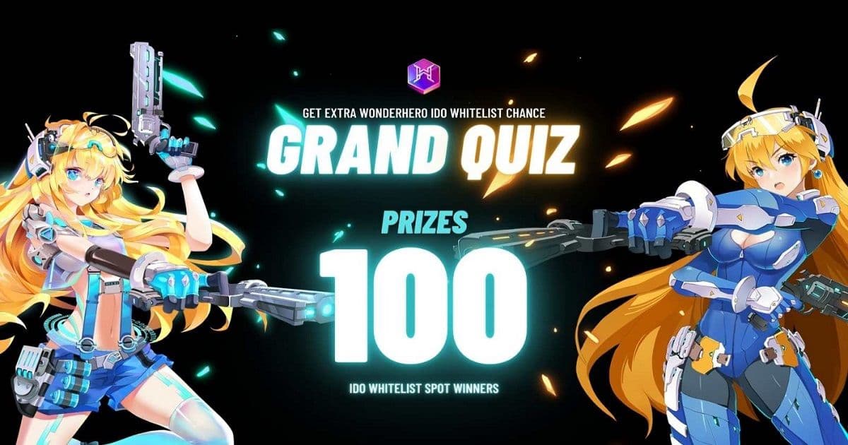 WonderHero เปิดตัวแบบทดสอบใหญ่พร้อมรางวัล Whitelisting Spot 100 รางวัล