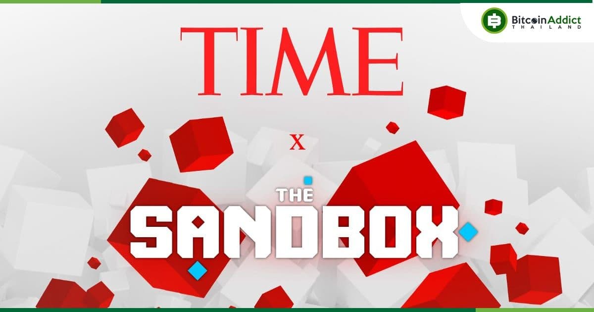 นิตยสาร TIME จับมือ Sandbox เพื่อสร้าง TIME Square ใน Metaverse