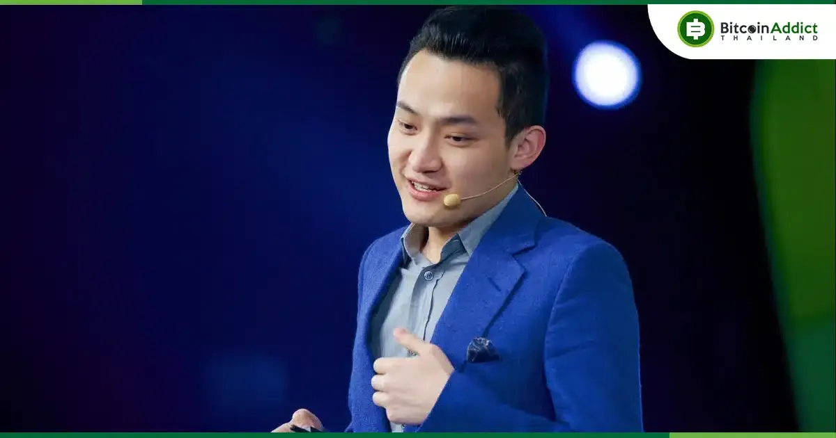 Justin Sun โพสโชว์กระเป๋าเงินบน HTX ที่มี 28,614 Bitcoin มูลค่ากว่า 58,480 ล้านบาท