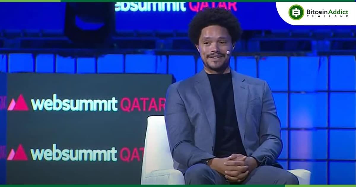 "การไม่ได้ซื้อ Bitcoin ตอนไม่มีค่า คือความผิดพลาดครั้งใหญ่ที่สุดในชีวิต" Trevor Noah นักแสดงตลกชาวแอฟริกาใต้กล่าว