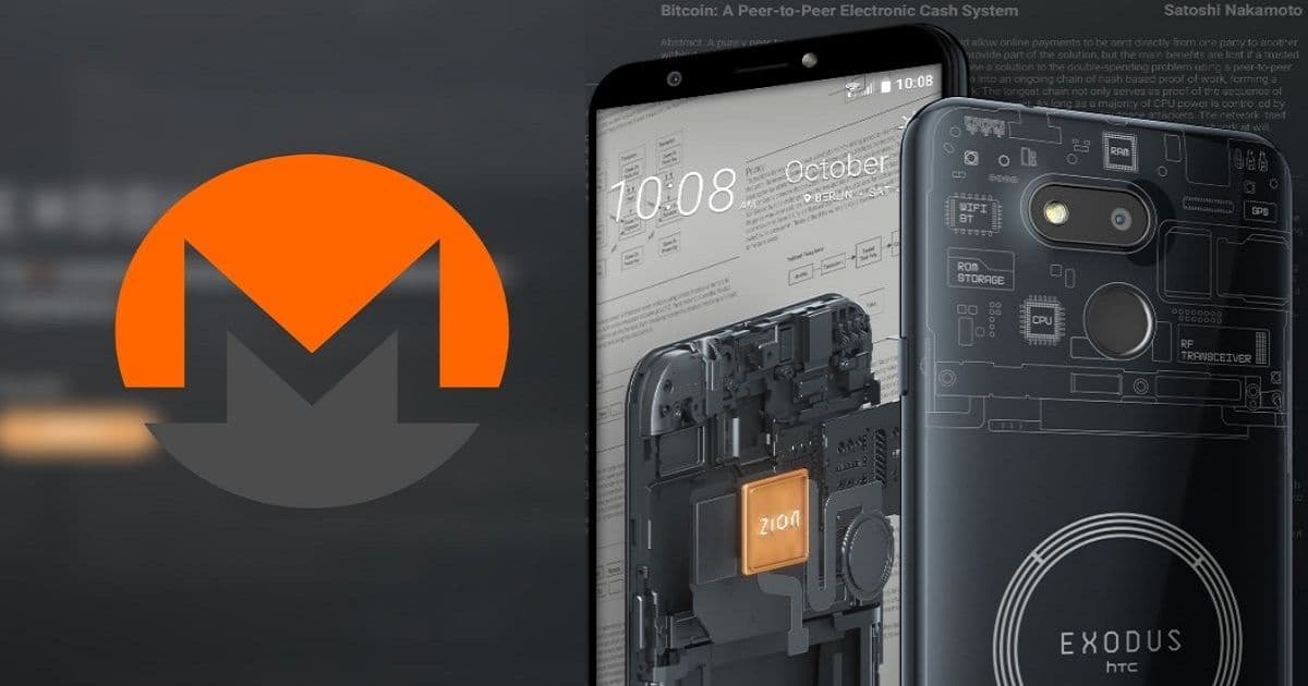ถูกใจสายขุด!! HTC เปิดให้ขุด Monero ผ่าน "EXODUS 1S" สมาร์ทโฟน Blockchain..หวังช่วยเพิ่มรายได้ให้ผู้ใช้