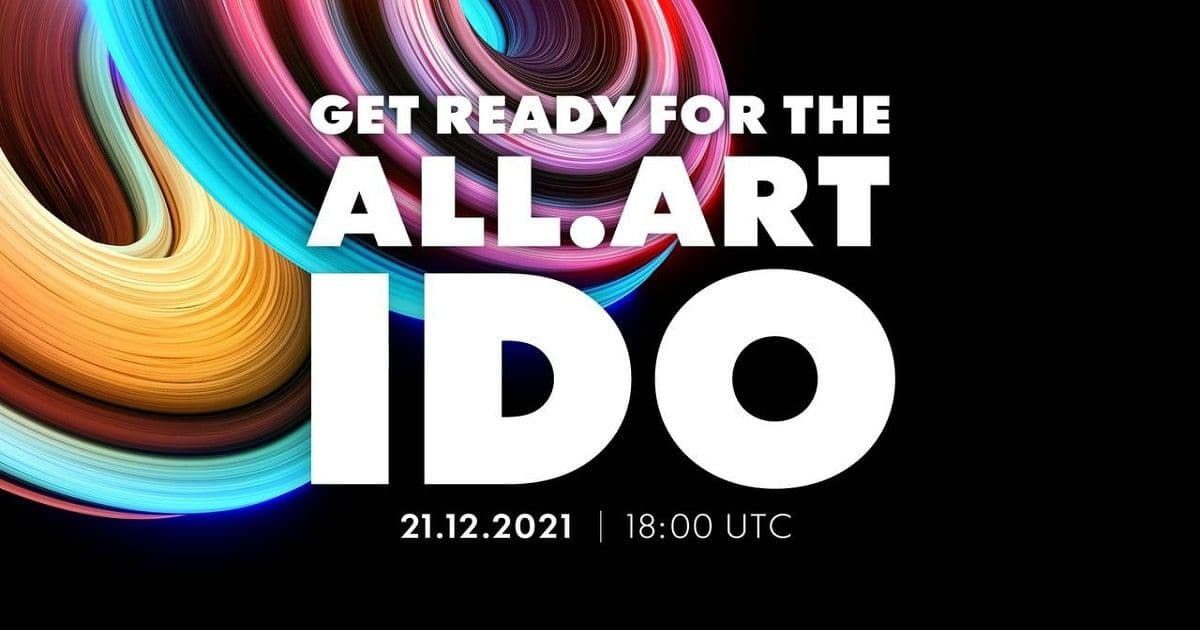 ALL .ART ประกาศเปิดตัว IDO และ NFT ในวันที่ 21 ธันวาคม 2021