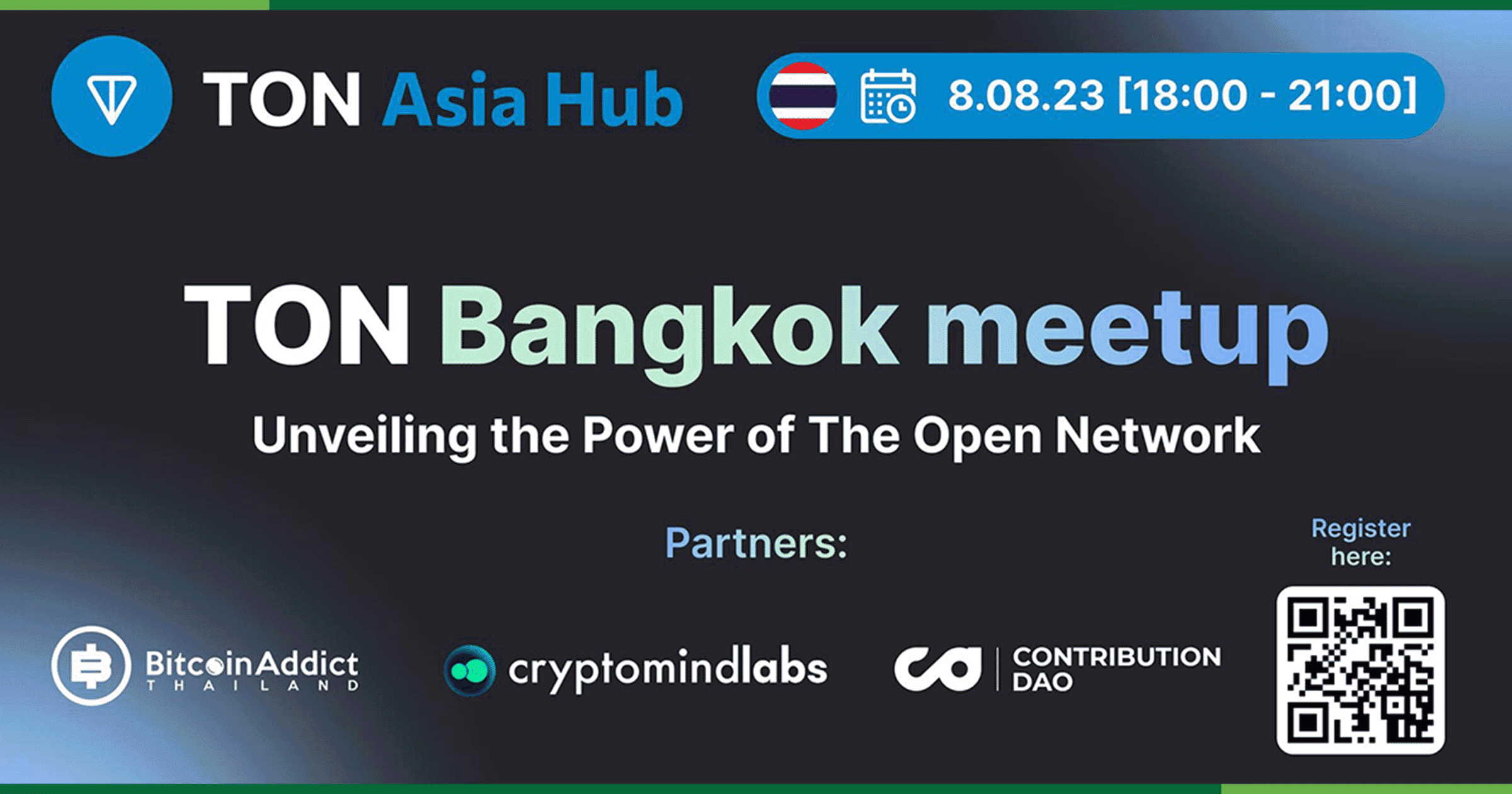 TON Bangkok Meetup เวิร์คช้อปสำหรับผู้สนใจ Open Network