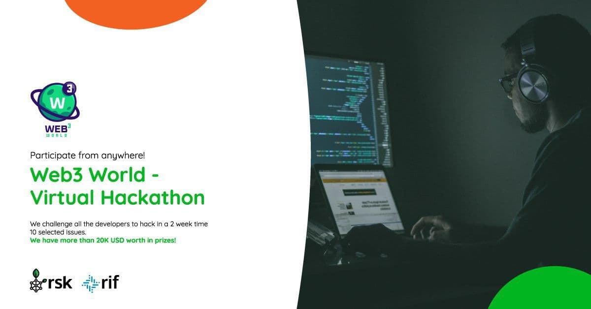 IOV Labs & RSK เข้าร่วมงาน Gitcoin Web3 World Hackathon ถือเป็นงานรวมตัวเหล่านักพัฒนาจากทั่วโลก