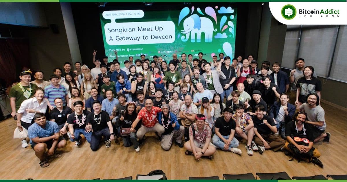 EthPadThai Songkran: A Gateway to Devcon ผู้เข้าร่วมคึกคักกว่า 200 ท่าน พร้อม Vitalik Buterin ปรากฎตัวผ่านทางออนไลน์ เชื่อไทยพร้อมผลักดันการพัฒนาบล็อกเชนในประเทศ