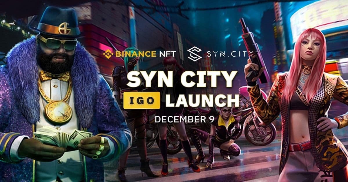 SynCity จะเปิดตัวบน Binance NFT Marketplace มาพร้อม NFT แบบลิมิเต็ด อิดิชั่น
