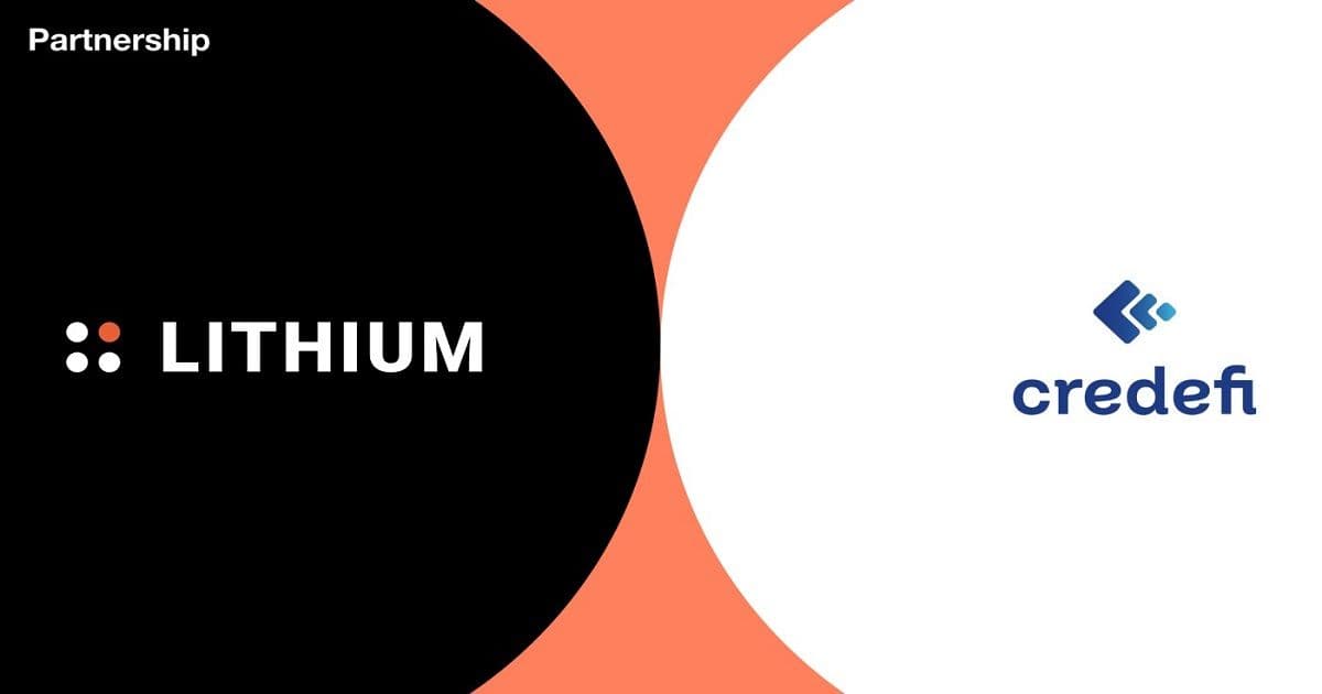 Lithium Finance ร่วมมือกับ Credefi เพื่อส่งเสริม Democratize Lending Market