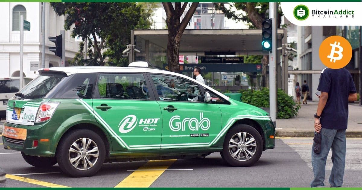 Grab ประกาศเปิดตัวการชำระเงินด้วย Crypto เช่น Bitcoin, Ether และ Stablecoins ในสิงคโปร์