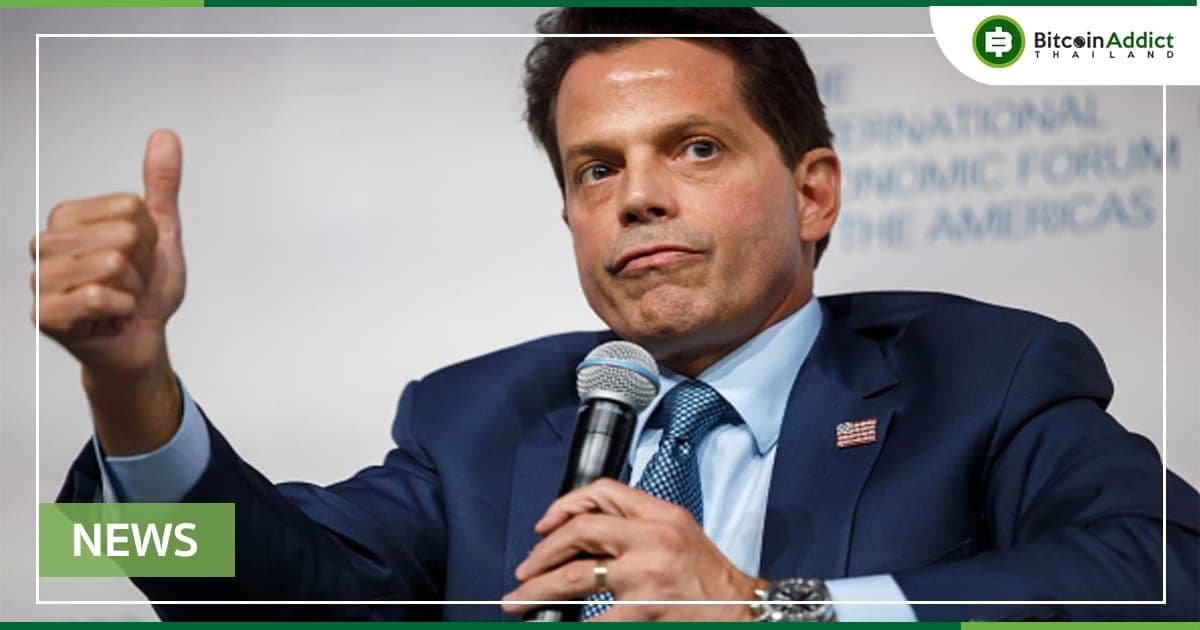 SkyBridge Capital ของ Scaramucci เผยว่าได้ซื้อ Bitcoin และ Ethereum เพิ่มขึ้น