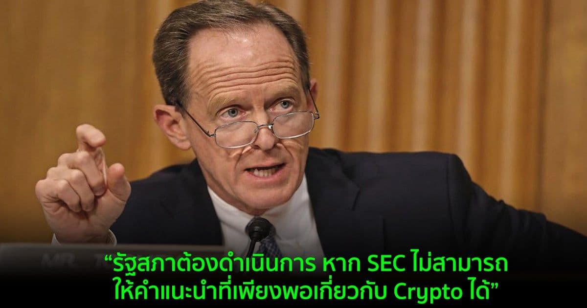 “ความล้มเหลวของประธาน SEC ในการกำหนดกฎที่ชัดเจนสำหรับ Crypto ตอกย้ำความจำเป็นที่รัฐสภาต้องดำเนินการ” หนึ่งในวุฒิสมาชิกกล่าว