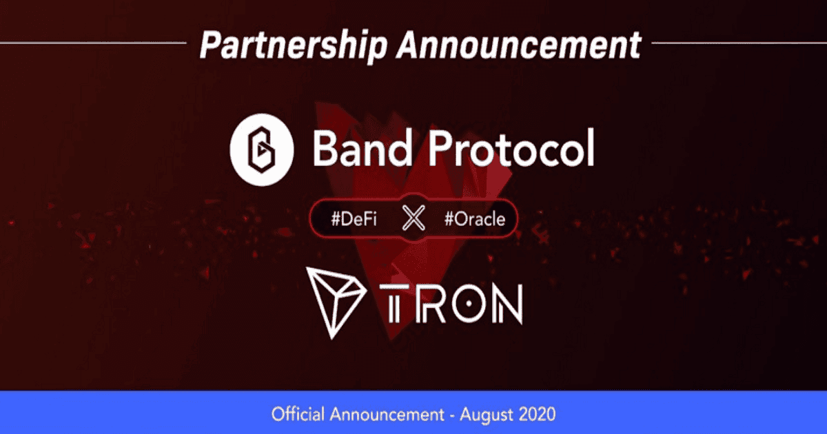 Band Protocol ร่วมมือกับ TRON เพื่อนำ Oracles มาขับเคลื่อน DeFi และ Dapps ที่เติบโตอย่างรวดเร็ว