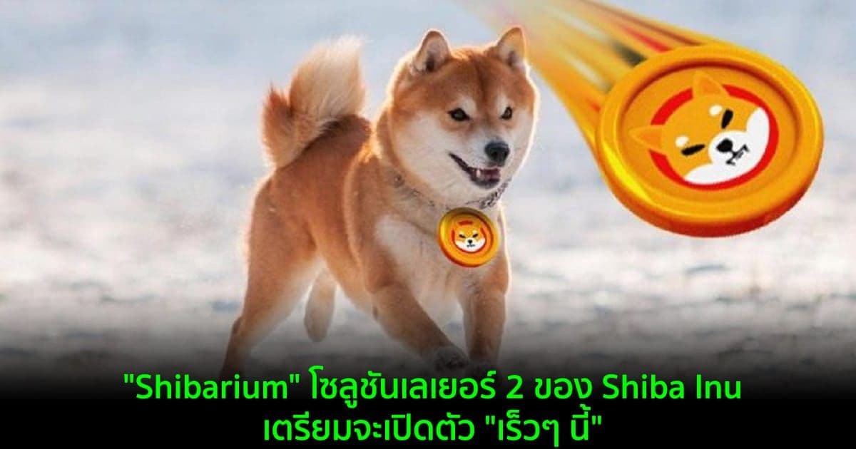 "Shibarium" โซลูชันเลเยอร์ 2 ของ Shiba Inu เตรียมจะเปิดตัว "เร็วๆ นี้"
