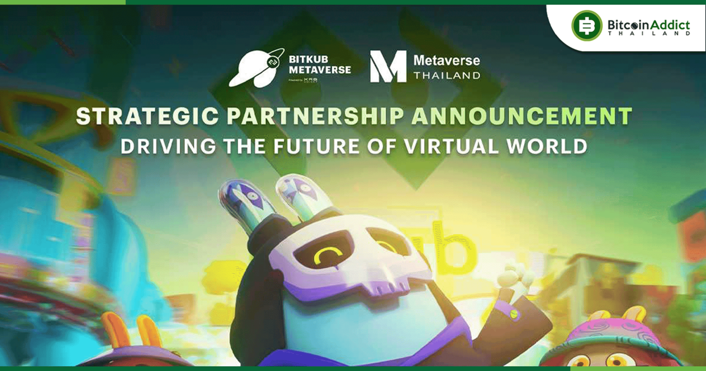 Metaverse Thailand ประกาศร่วมมือกับ Bitkub Metaverse ชูซอฟต์พาวเวอร์ไทย ผสานระบบนิเวศ ผลักดันการใช้งานสู่ Mass Adoption