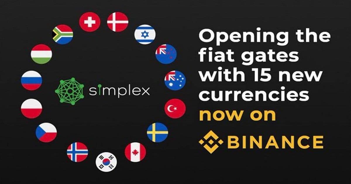 Binance เพิ่ม 15 สกุลเงินสำหรับการซื้อคริปโตด้วย Visa และ Mastercard