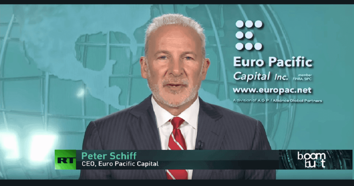"Bitcoin ไม่ใช่ Safe haven จะเก็บมันไว้ทำไม" Peter Schiff นักด่าคริปโตในตำนานกล่าว