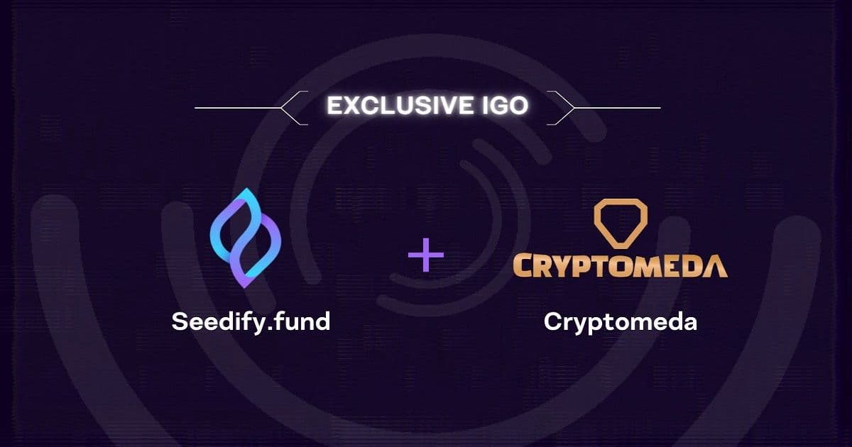 Seedify .fund ประกาศ Exclusive IDO "Cryptomeda" ในวันที่ 24 สิงหาคม