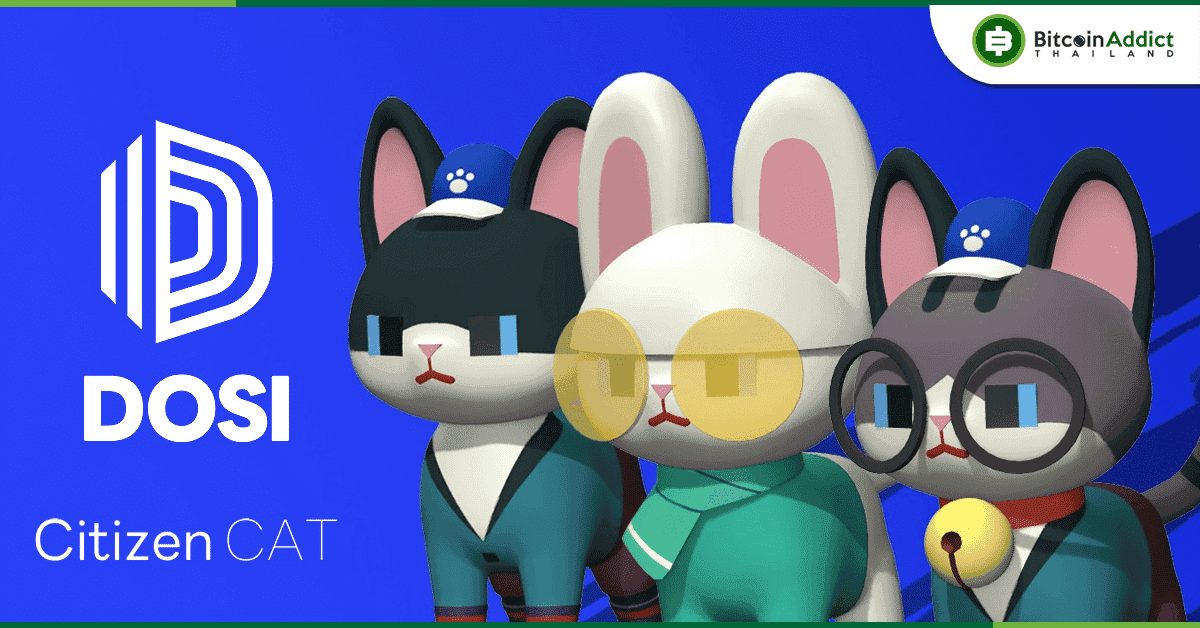เปิดตัวแล้ว Citizen Cat แมวน้อยคู่ใจชาว DOSI เริ่มขายแล้ววันนี้! (จำนวนจำกัด)