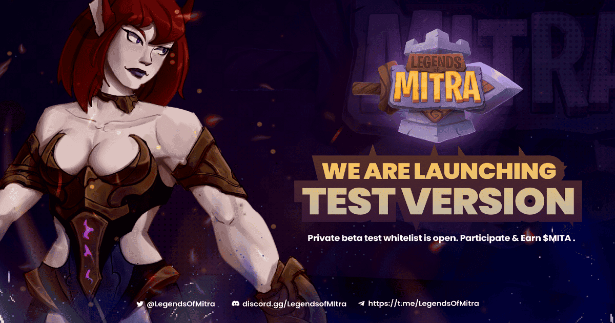 Legends of Mitra เผยรายละเอียดไวท์ลิสต์สำหรับการทดสอบ PRIVATE BETA