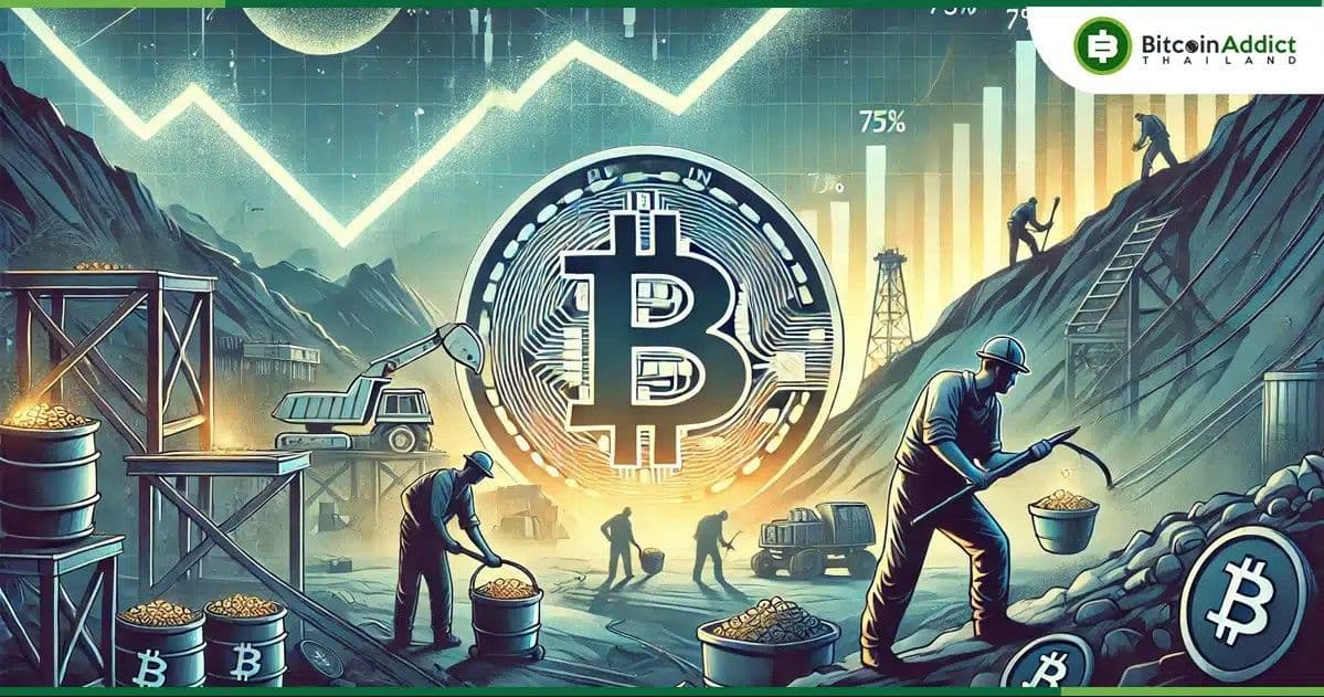 CryptoQuant เผย! สัญญาณการยอมจำนนของนักขุด อาจสิ้นสุดลงแล้ว