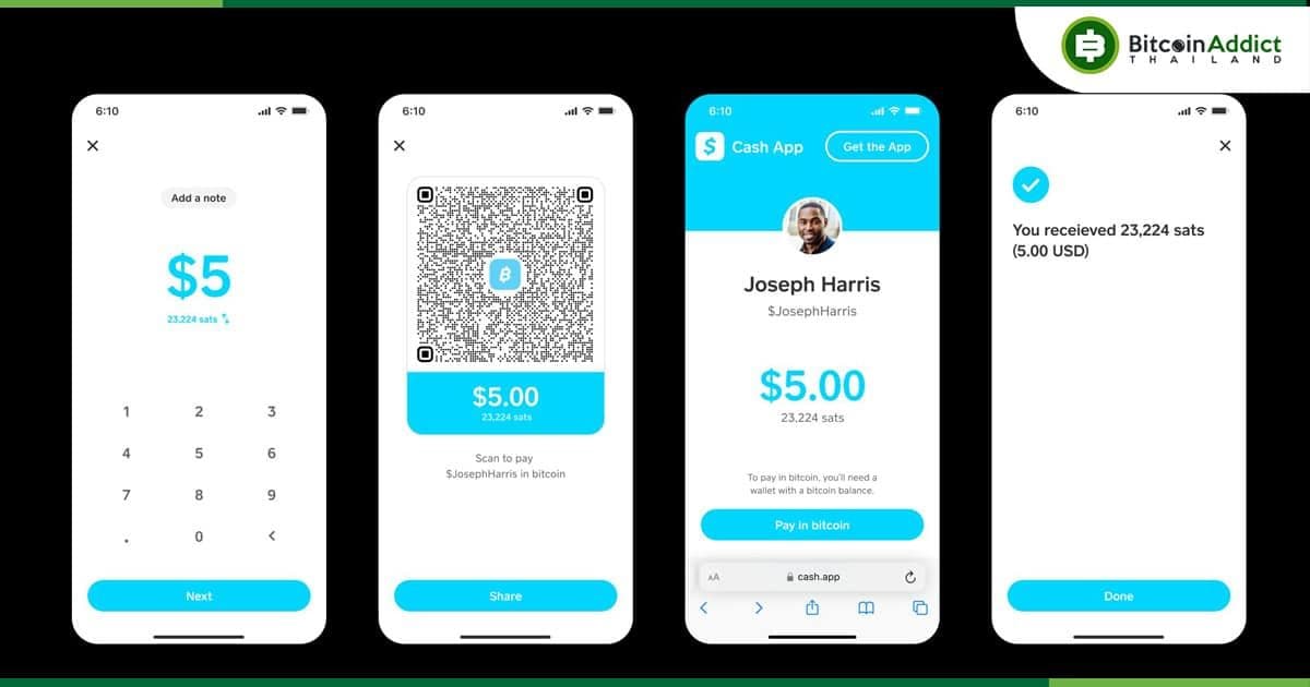 CashApp เพิ่มการรองรับ Bitcoin Lightning Network ให้แก่ผู้ใช้งานในสหรัฐอเมริกา