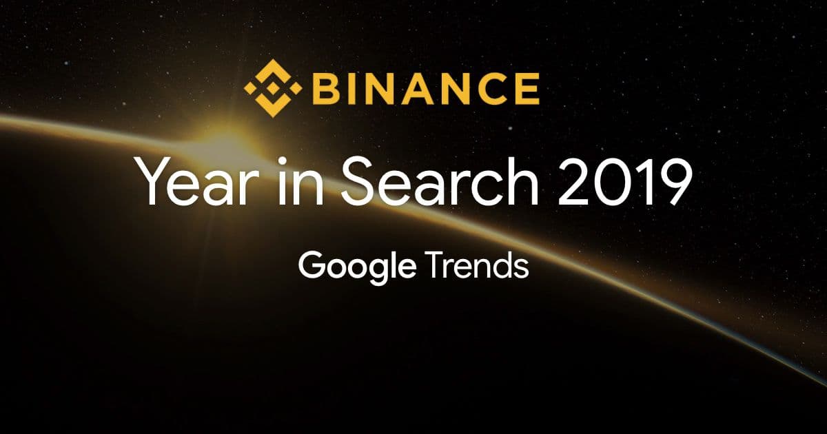 เว็บเทรด Binance ติดโผคำค้นหายอดนิยมของคนไทยบน Google ในปี 2019