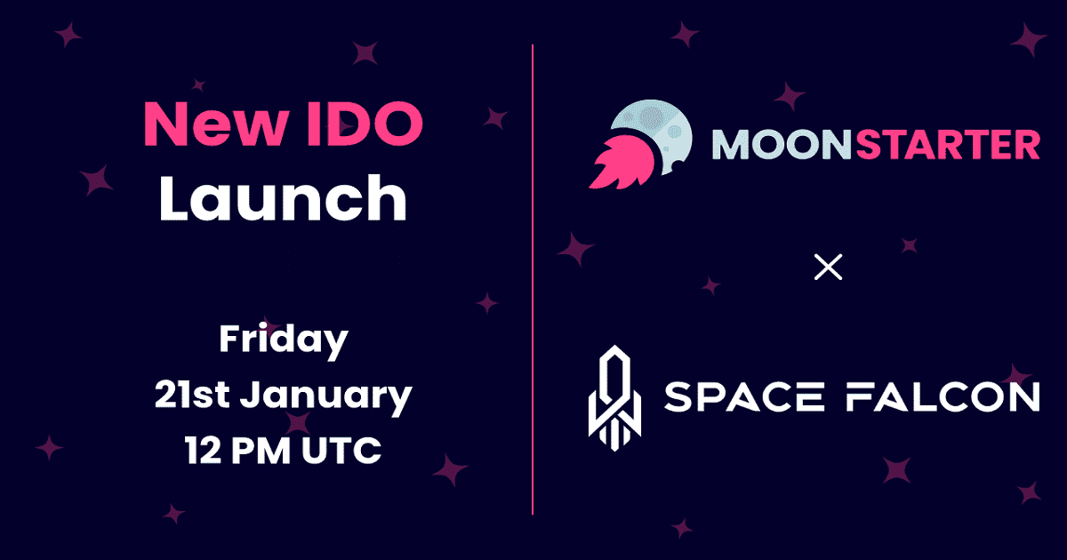 ประกาศ IDO ของ Space Falcon บนแพลตฟอร์ม MoonStarter