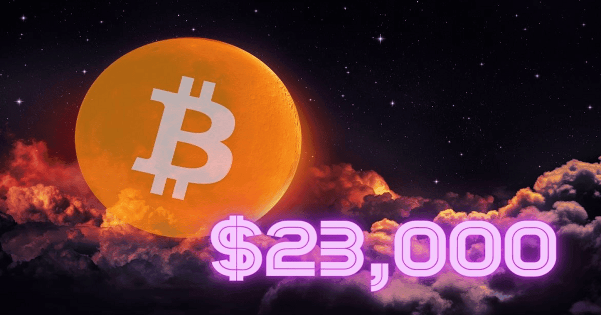 Bitcoin พุ่งถึง $23,000  และ "วิกฤตสภาพคล่องที่กำลังจะมาเยือน”