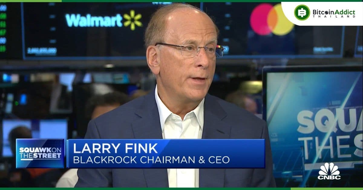 "Crypto อยู่เหนือกว่าสกุลเงินต่างประเทศ" — CEO BlackRock ยืนยัน
