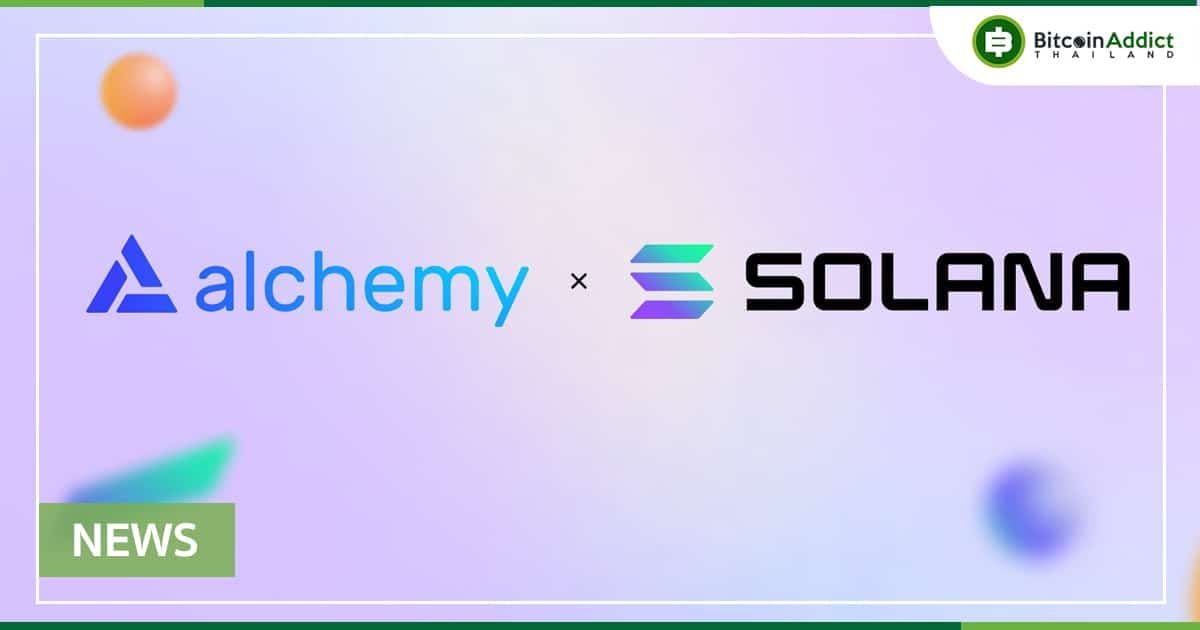 Alchemy ประกาศการรองรับแอปพลิเคชั่น Solana Web3 ในวันรุ่งขึ้น หลังจากเครือข่ายล่มไปชั่วคราว