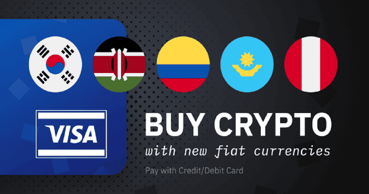 Binance ประกาศเพิ่ม 5 สกุลเงินที่สามารถใช้บัตรเดบิตและบัตรเครดิตซื้อ Bitcoin ได้