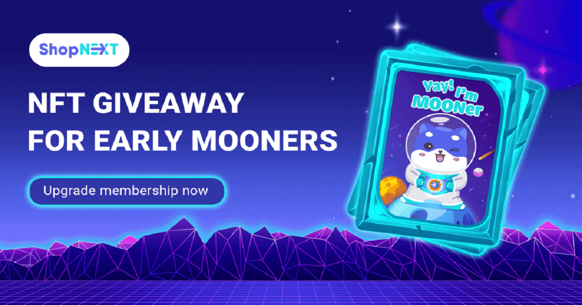 “ShopNEXT” แจกกิฟอะเวย์ NFT สำหรับชาว MOOners รุ่นแรก