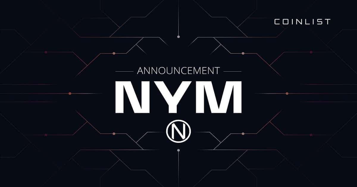 “Nym” ประกาศขายโทเค็นบน CoinList
