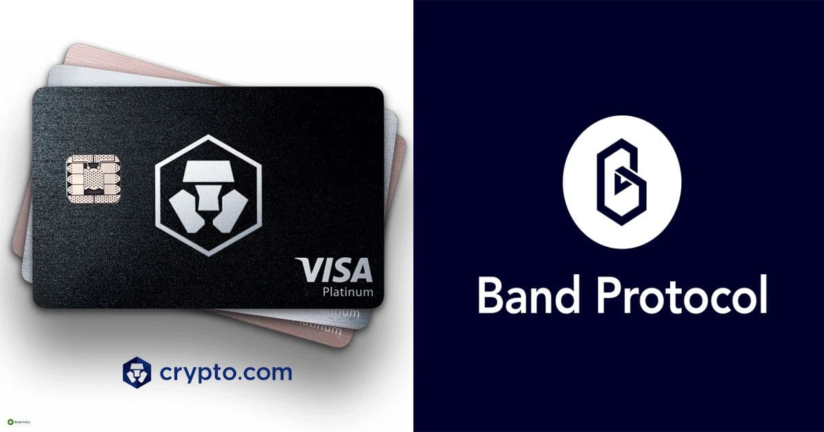 "Crypto.com" บัตรเดบิต Crypto รายใหญ่ ประกาศรองรับ "BAND Protocol (BAND) เพื่อนำไปใช้กับร้านค้าต่าง ๆ ที่รองรับ VISA