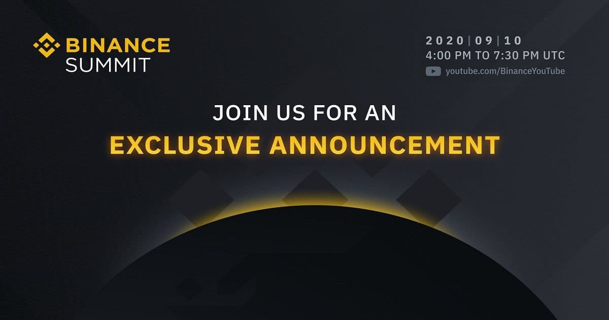 Binance เตรียมประกาศข่าวใหญ่ "Exclusive Announcement" ในงาน Binance Summit วันนี้เวลา 5 ทุ่ม