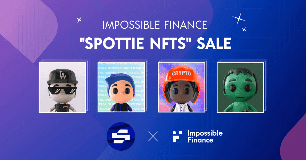 Impossible Finance Exclusive — Whitelist สำหรับ Sportium “Spottie” NFT