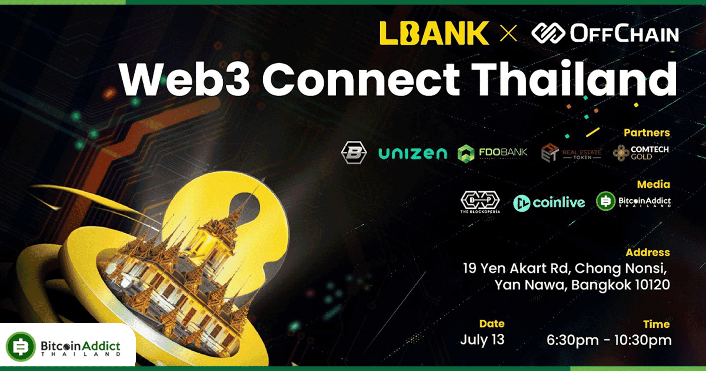 LBank x OffChain Web3 Connect Thailand รวมเรื่องราวที่น่าสนใจของ Web3 มาไว้ใจกลางกรุงเทพ
