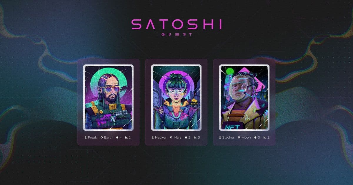 Satoshi Quest: เปิดตัว NFT collection ใหม่ โดยมีการเพิ่มฟีเจอร์ต่างๆในเกม