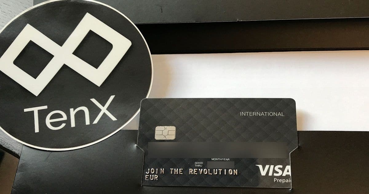 [อัปเดต] บัตรเดบิต TenX กลับมาใช้งานในยุโรปได้แล้ว ส่วนในไทยใช้งานได้ปกติ