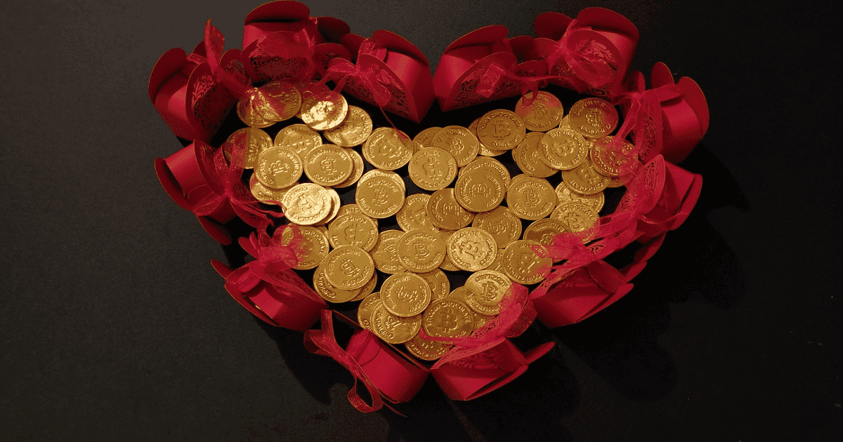 Crypto Valentine Day: ราคา Bitcoin , ETH , XRP ในวันวาเลนไทน์แต่ละปีที่ผ่านมา