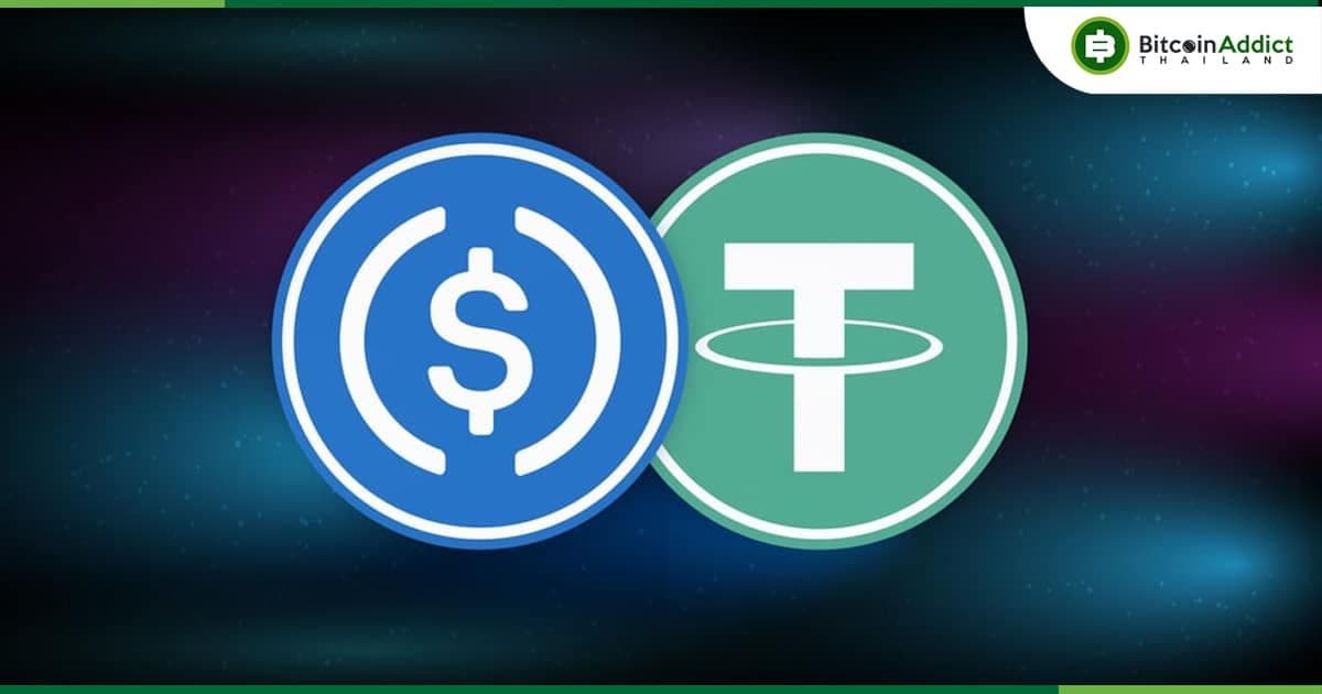 USDT และ USDC เติบโตขึ้น 3 พันล้านดอลลาร์ภายในหนึ่งสัปดาห์ ท่ามกลางการฟื้นตัวของตลาด Crypto