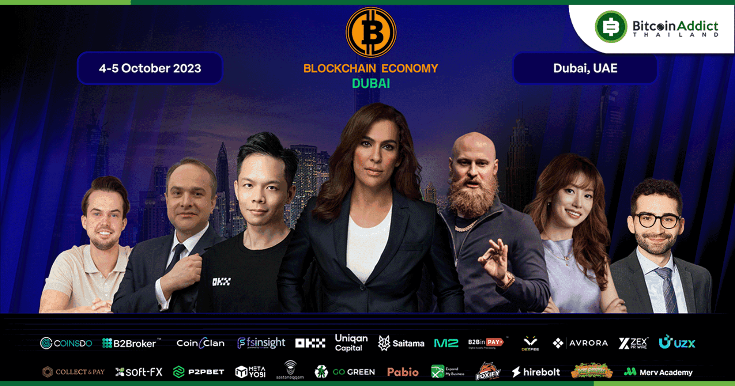 Blockchain Economy Dubai Summit 2023 อีกสองสัปดาห์เท่านั้น กับงานบล็อกเชนสุดแสนคึกคัก
