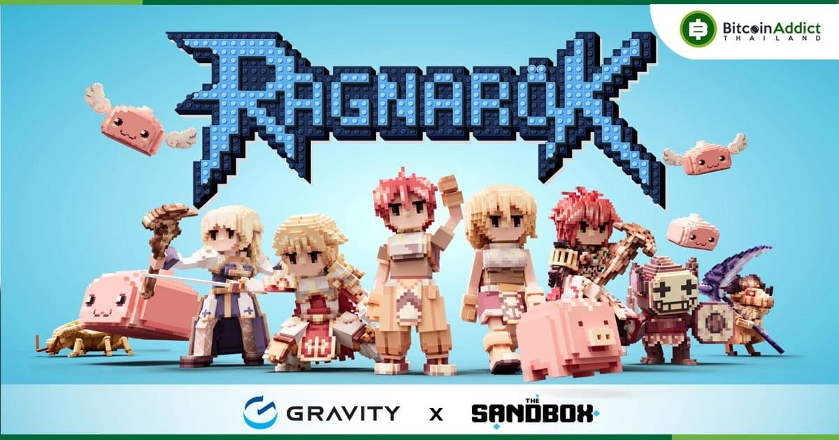 Gravity เตรียมนำเกม Ragnarok มาสู่โลก Metaverse ของ The Sandbox
