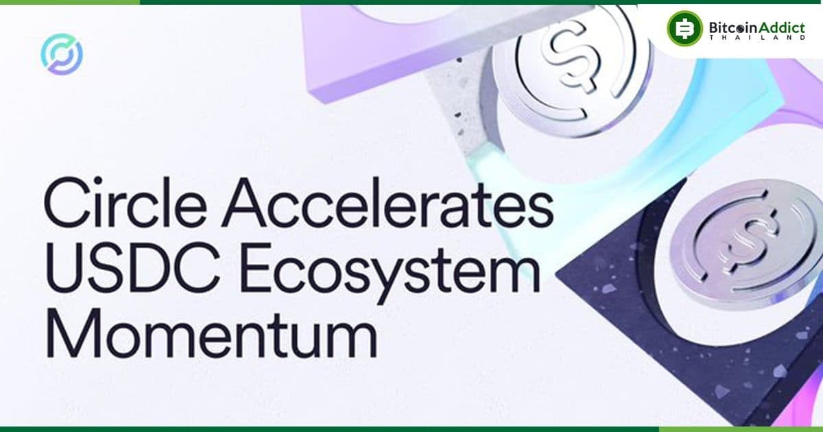 USDC เปิดตัวบนบล็อกเชน Polygon PoS, Base, Polkadot, NEAR, Optimism และ Cosmos
