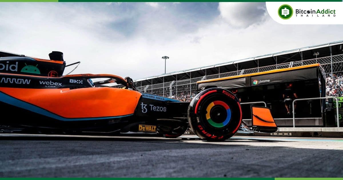 McLaren Racing เปิดตัว Comic NFT  บน Tezos ก่อนการแข่งขัน Singapore และ Japanese Grands Prix