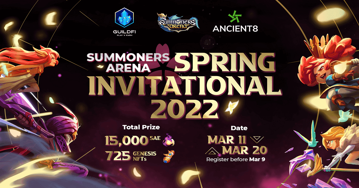 รายการ Summoners Arena Spring Invitational 2022 ได้เริ่มต้นขึ้นแล้ว!