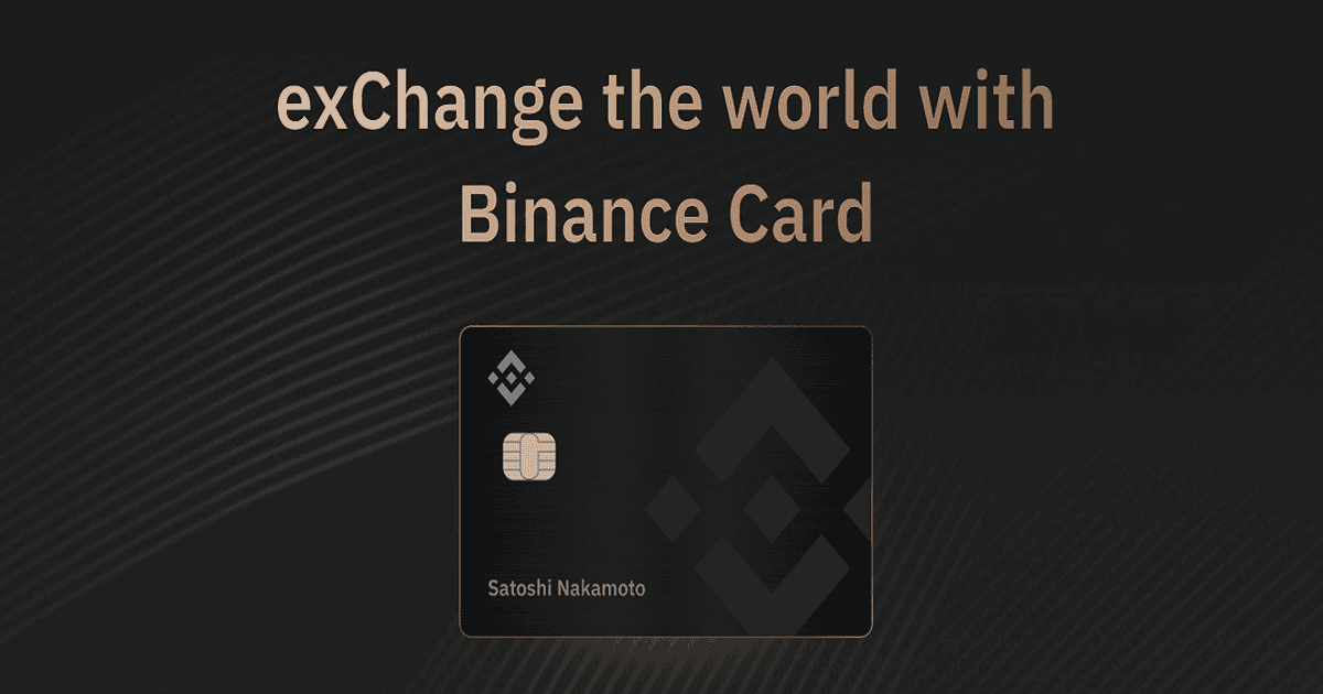 Binance ยืนยัน : บัตร "Binance Card" กำลังไปหาผู้ใช้ในเขตเศรษฐกิจยุโรป และเตรียมขยายไปยังประเทศอื่นๆมากขึ้น