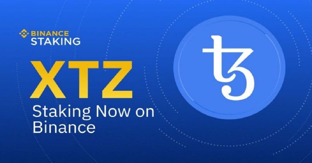 เว็บเทรด Binance ประกาศสนับสนุนการ Staking เหรียญ "Tezos (XTZ)" โดยไม่มีการเก็บค่าธรรมเนียม