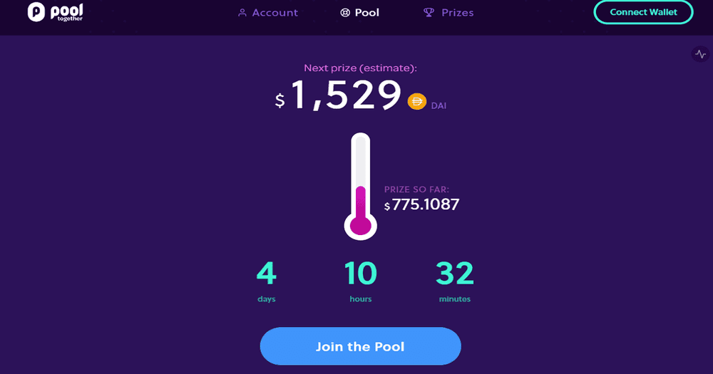 "PoolTogether" : สลากกินแบ่ง Crypto ที่มีแนวคิด “ลอตเตอรีที่ไม่มีวันเสียเงิน”