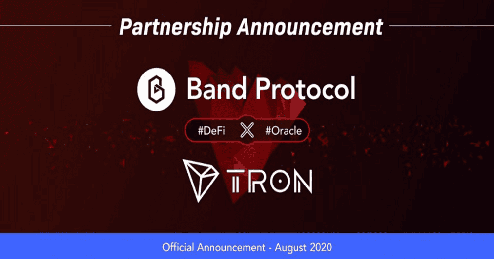 Band Protocol ร่วมมือกับ TRON เพื่อนำ Oracles มาขับเคลื่อน DeFi และ Dapps ที่เติบโตอย่างรวดเร็ว